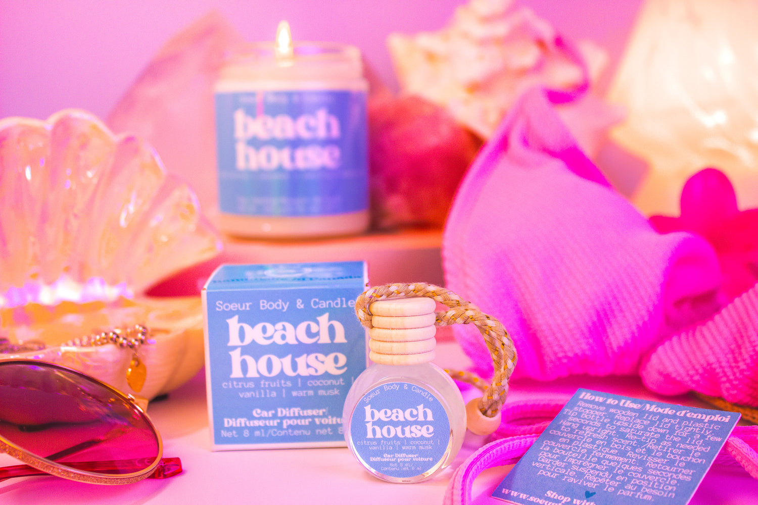 Beach House Car Diffuser