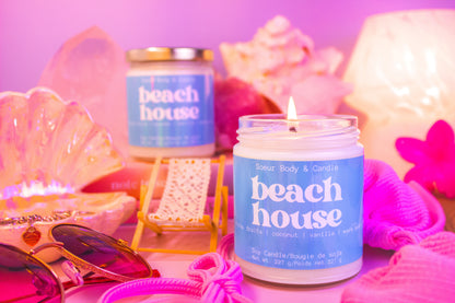 Beach House Soy Candle