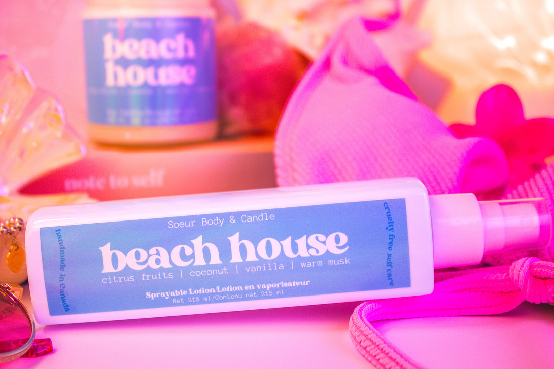 Beach House Sprayable Lotion