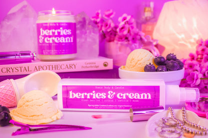Berries &amp; Cream Sprayable Lotion