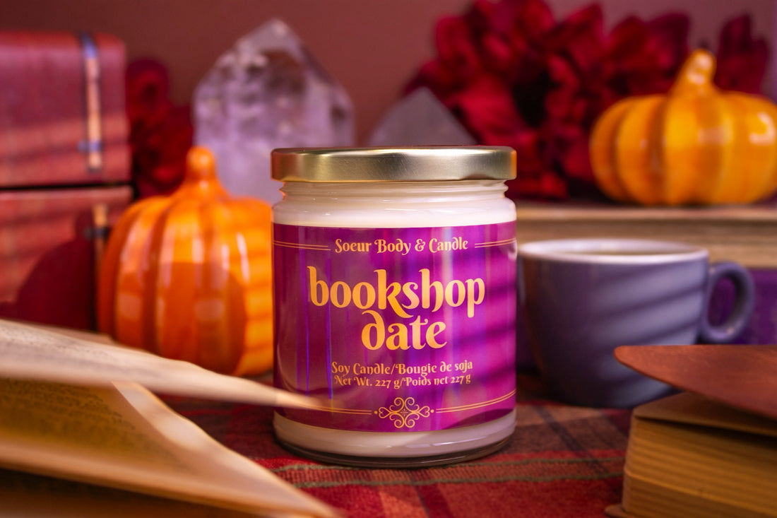 Bookshop Date Soy Candle