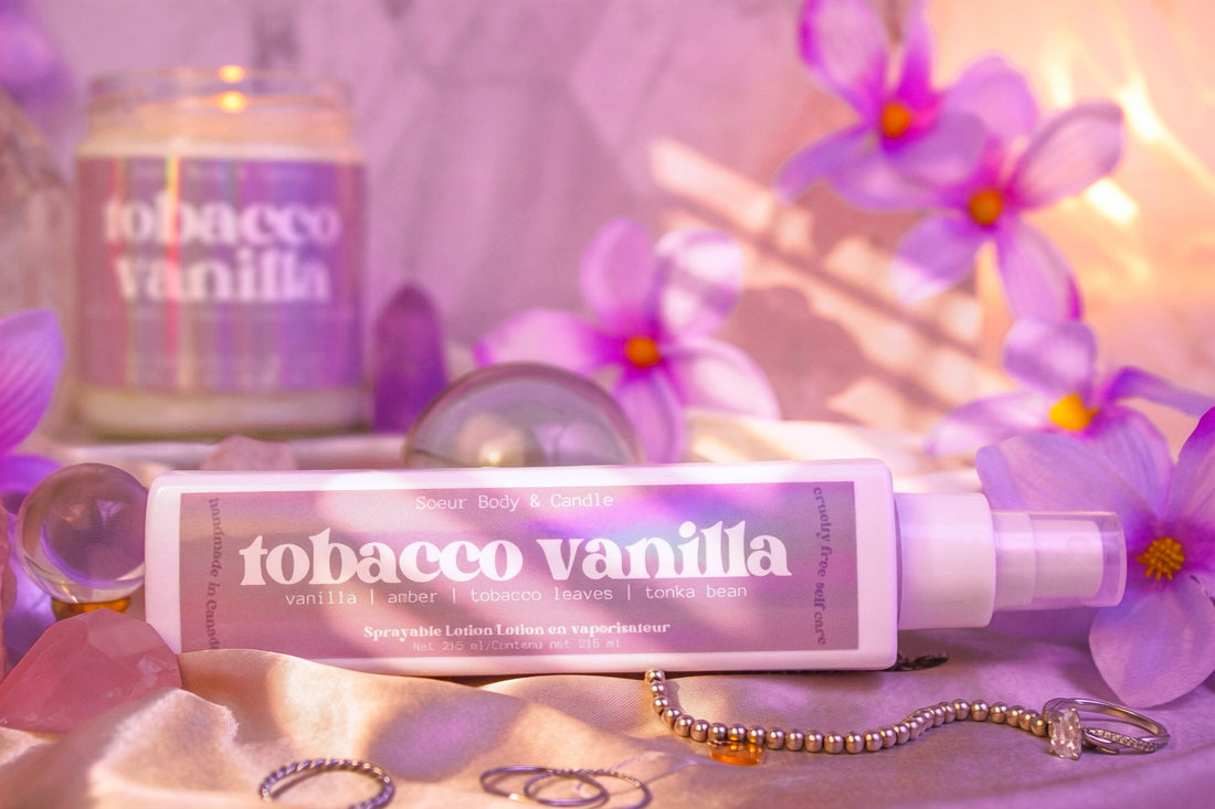 Tobacco Vanilla Sprayable Lotion