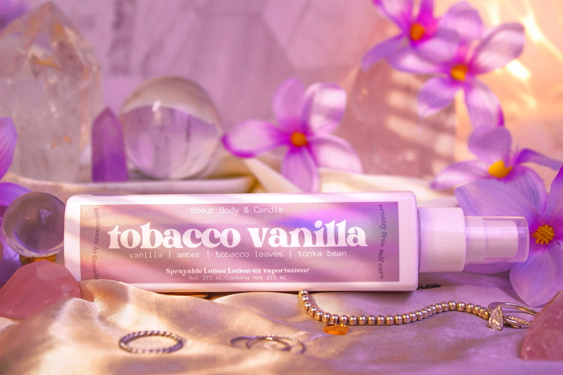 Tobacco Vanilla Sprayable Lotion