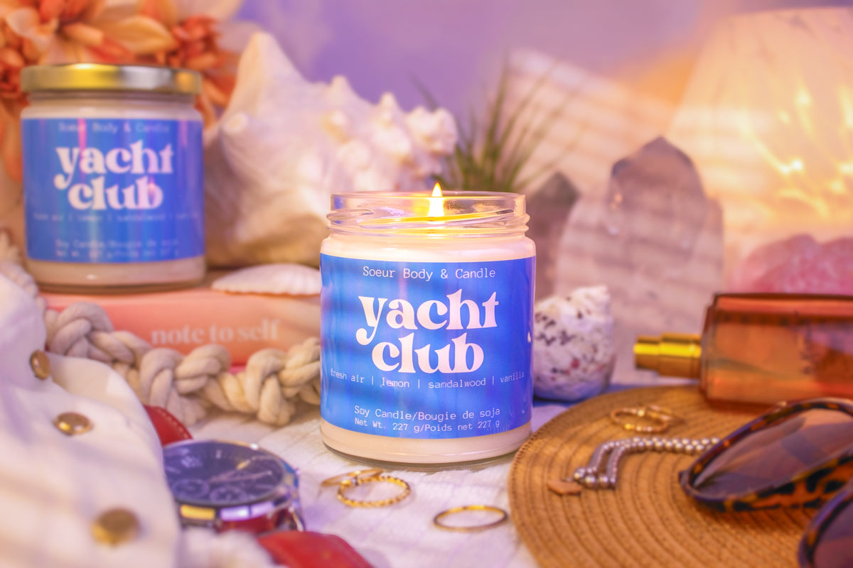 Yacht Club Soy Candle