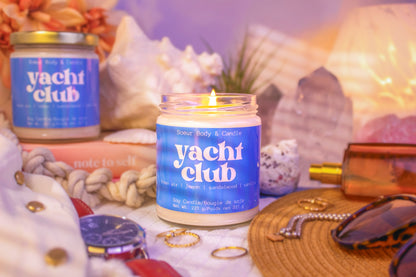 Yacht Club Soy Candle