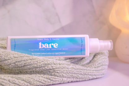 Bare Sprayable Lotion