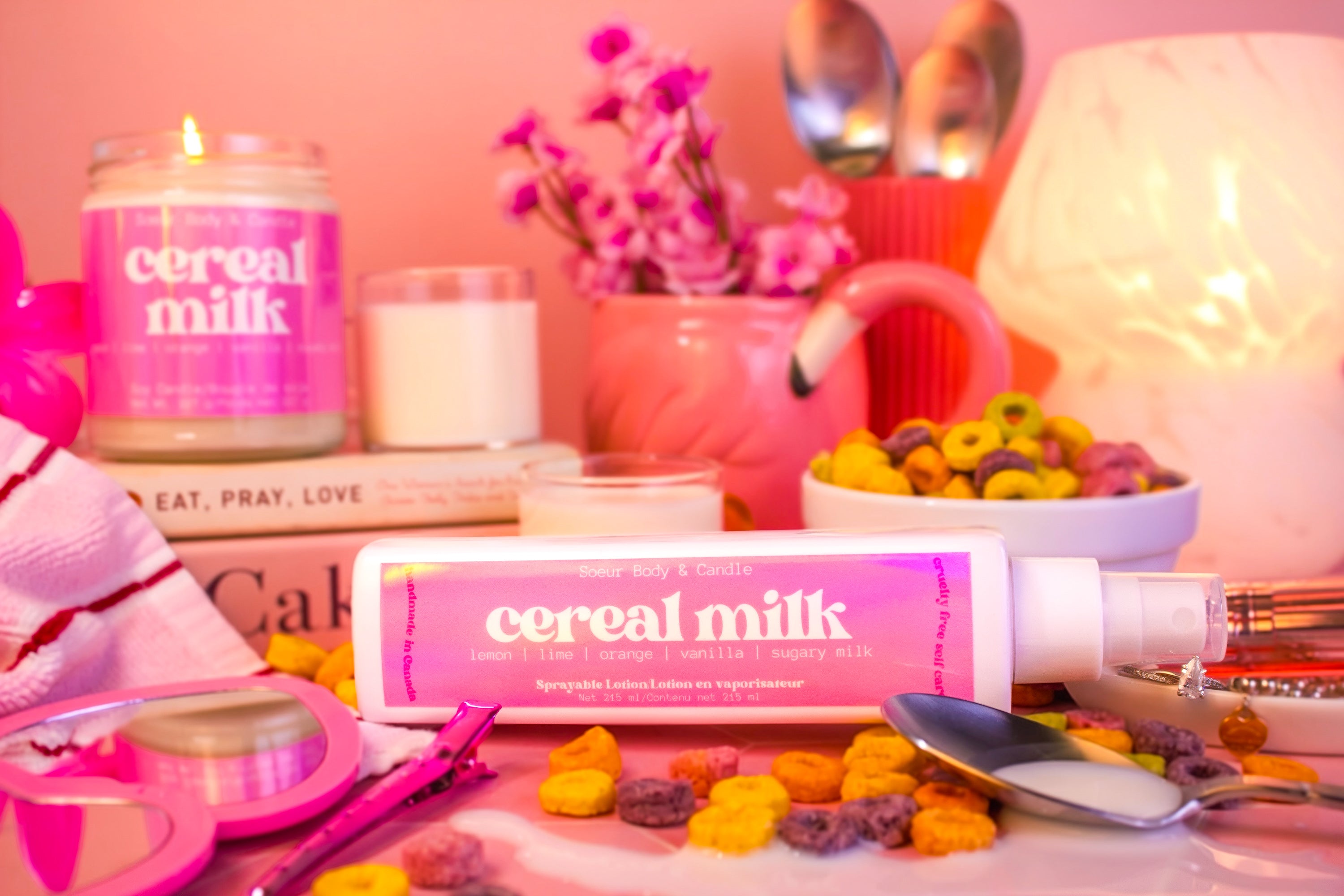 Cereal Milk Sprayable Lotion