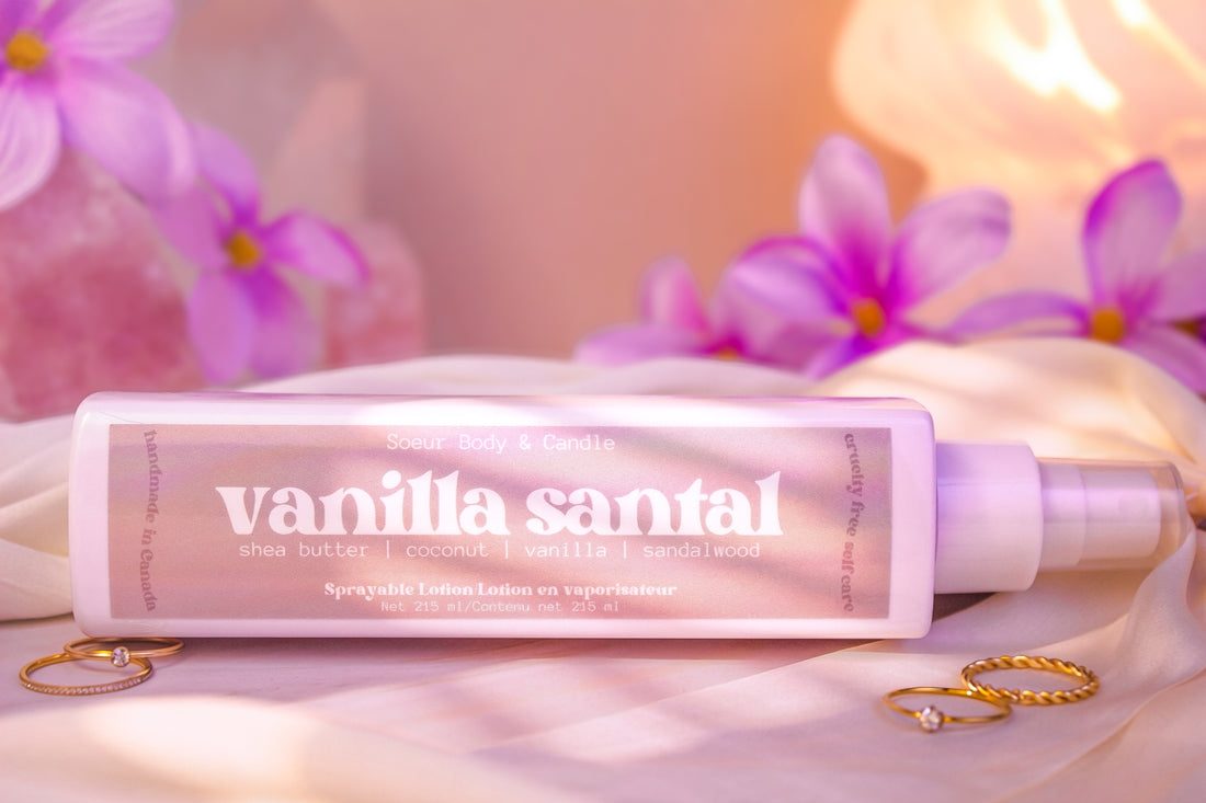 Vanilla Santal Soy Candle
