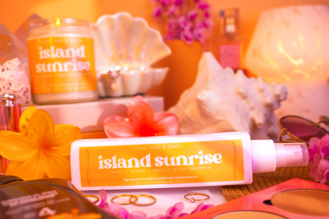 Island Sunrise Sprayable Lotion