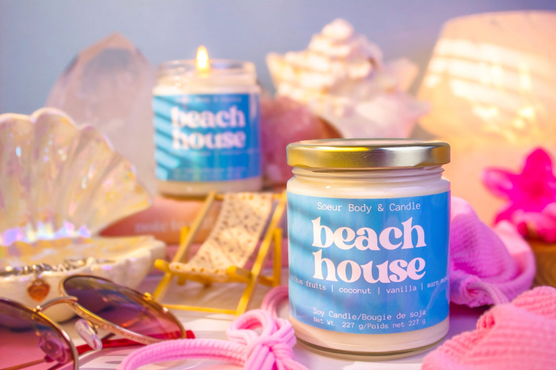 Beach House Soy Candle