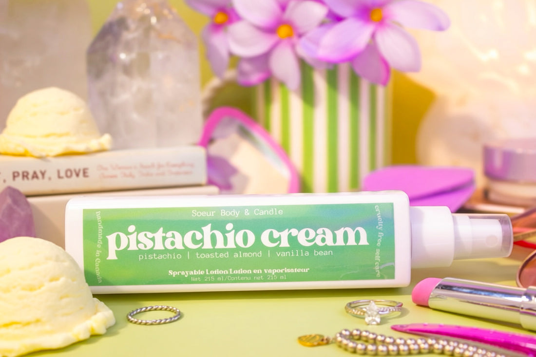 Pistachio Cream Sprayable Lotion