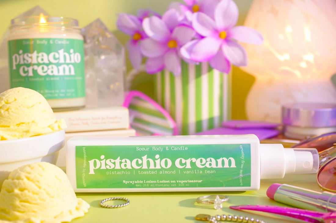 Pistachio Cream Sprayable Lotion