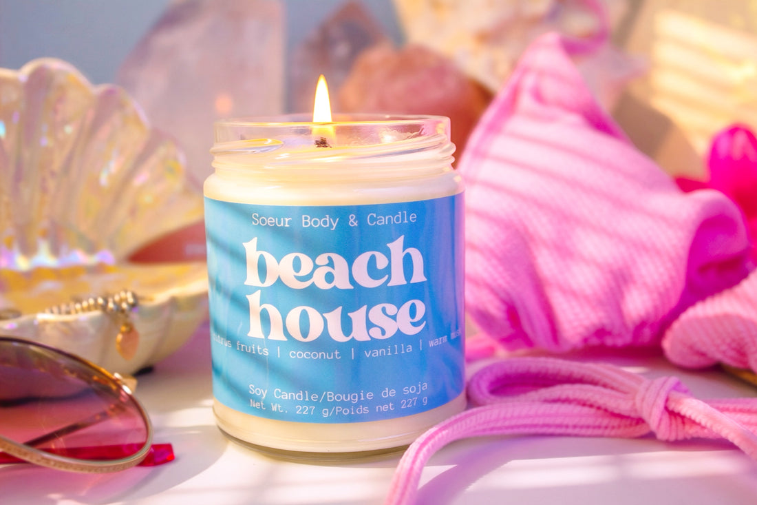 Beach House Soy Candle
