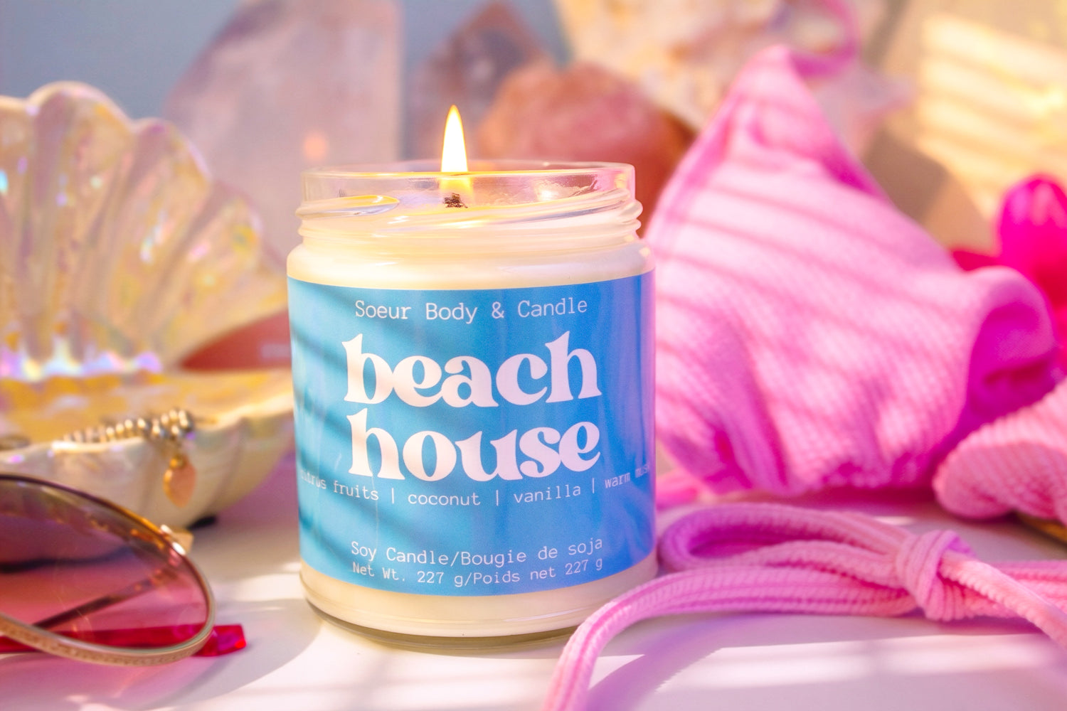 Beach House Soy Candle