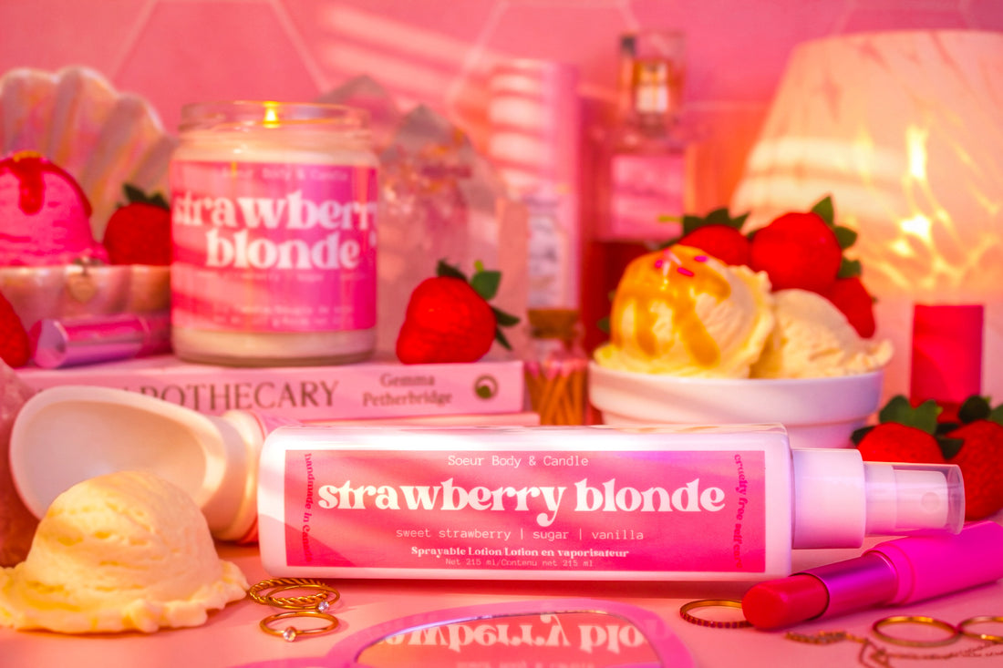 Strawberry Blonde Sprayable Lotion