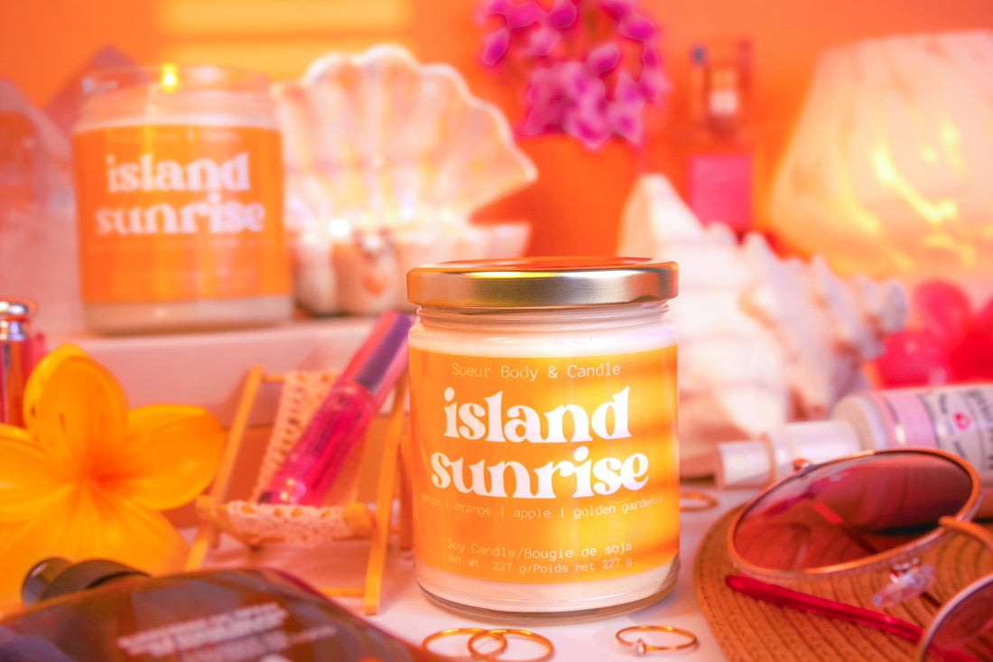 Island Sunrise Soy Candle
