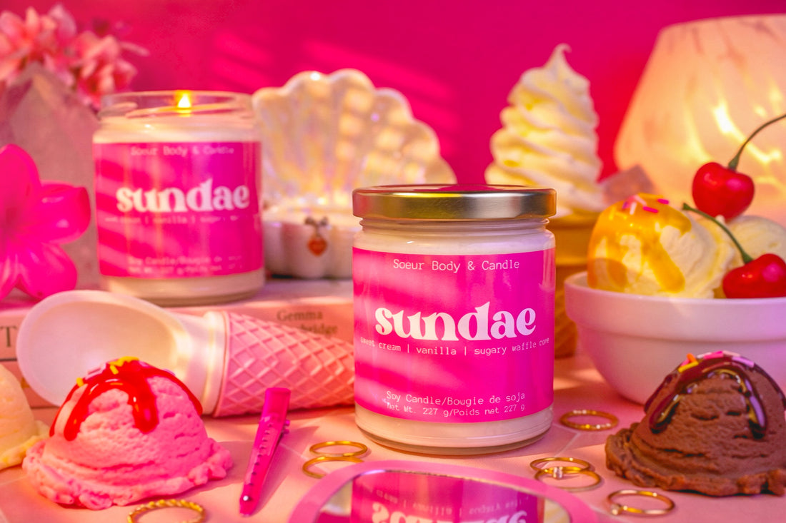 Sundae Soy Candle