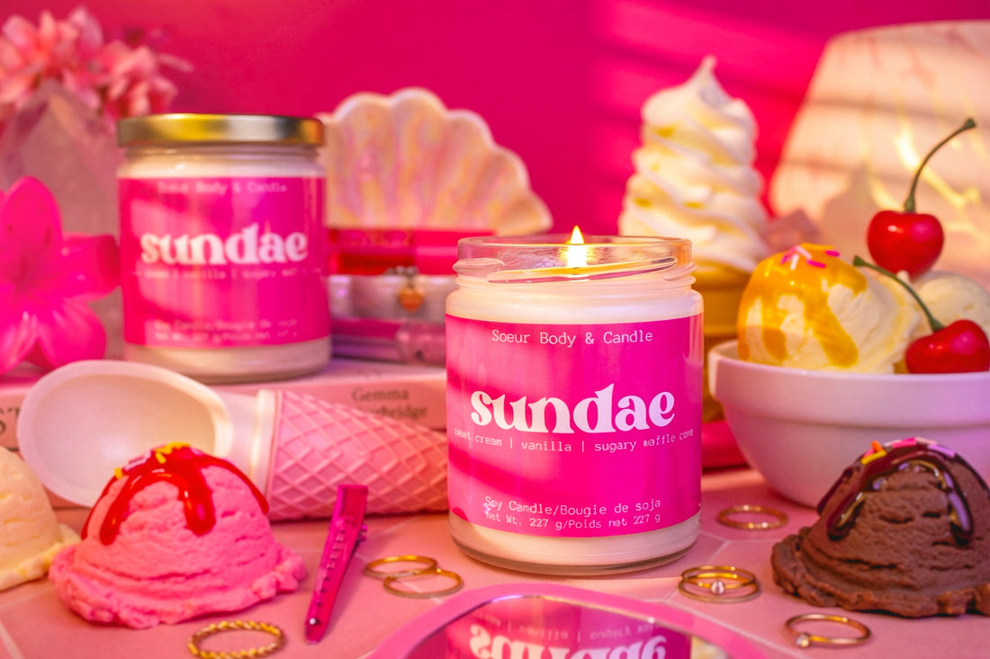 Sundae Soy Candle