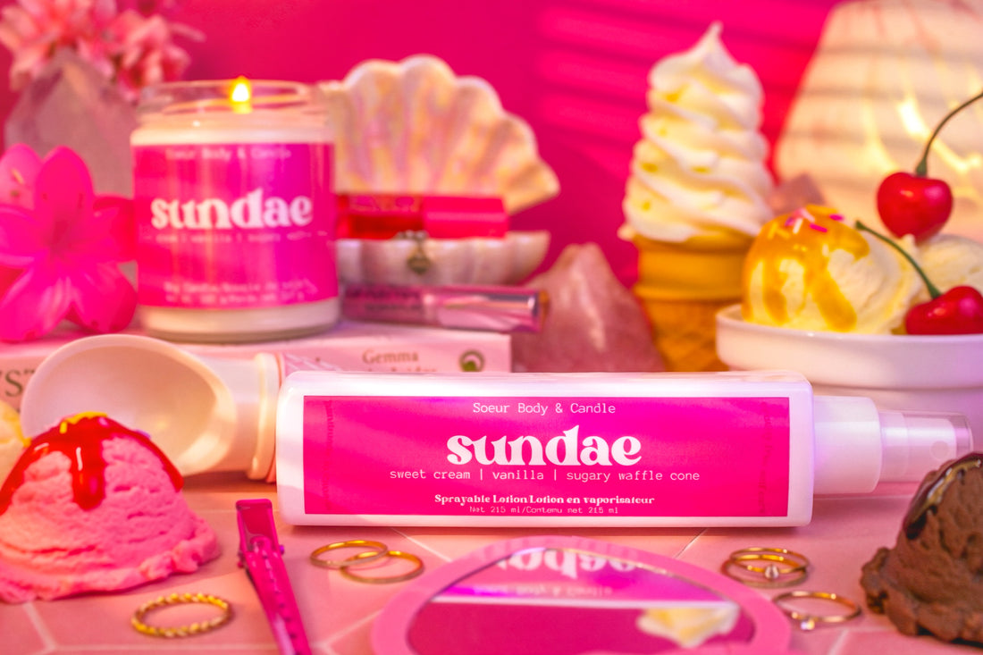 Sundae Sprayable Lotion