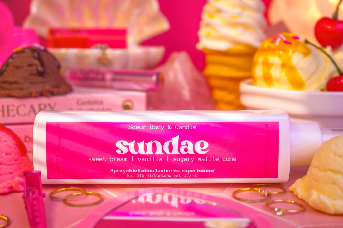 Sundae Sprayable Lotion