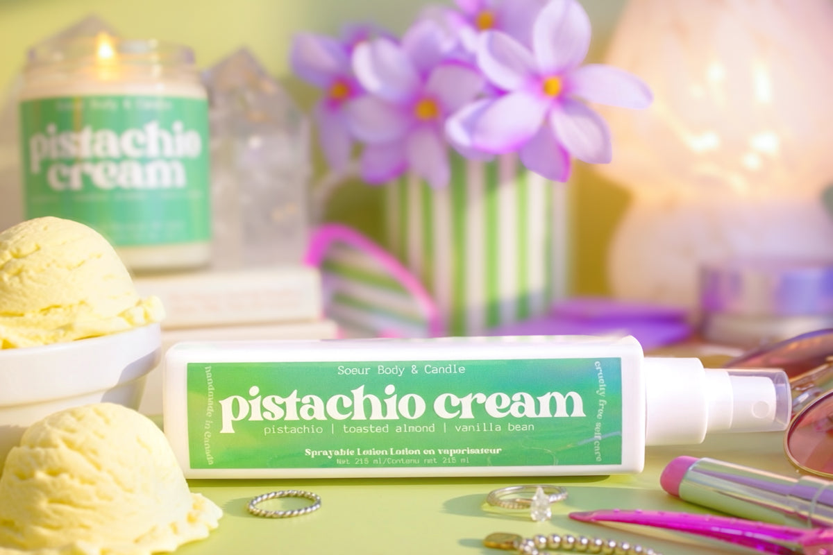 Pistachio Cream Sprayable Lotion
