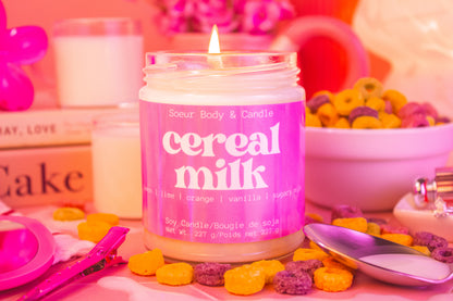 Cereal Milk Soy Candle