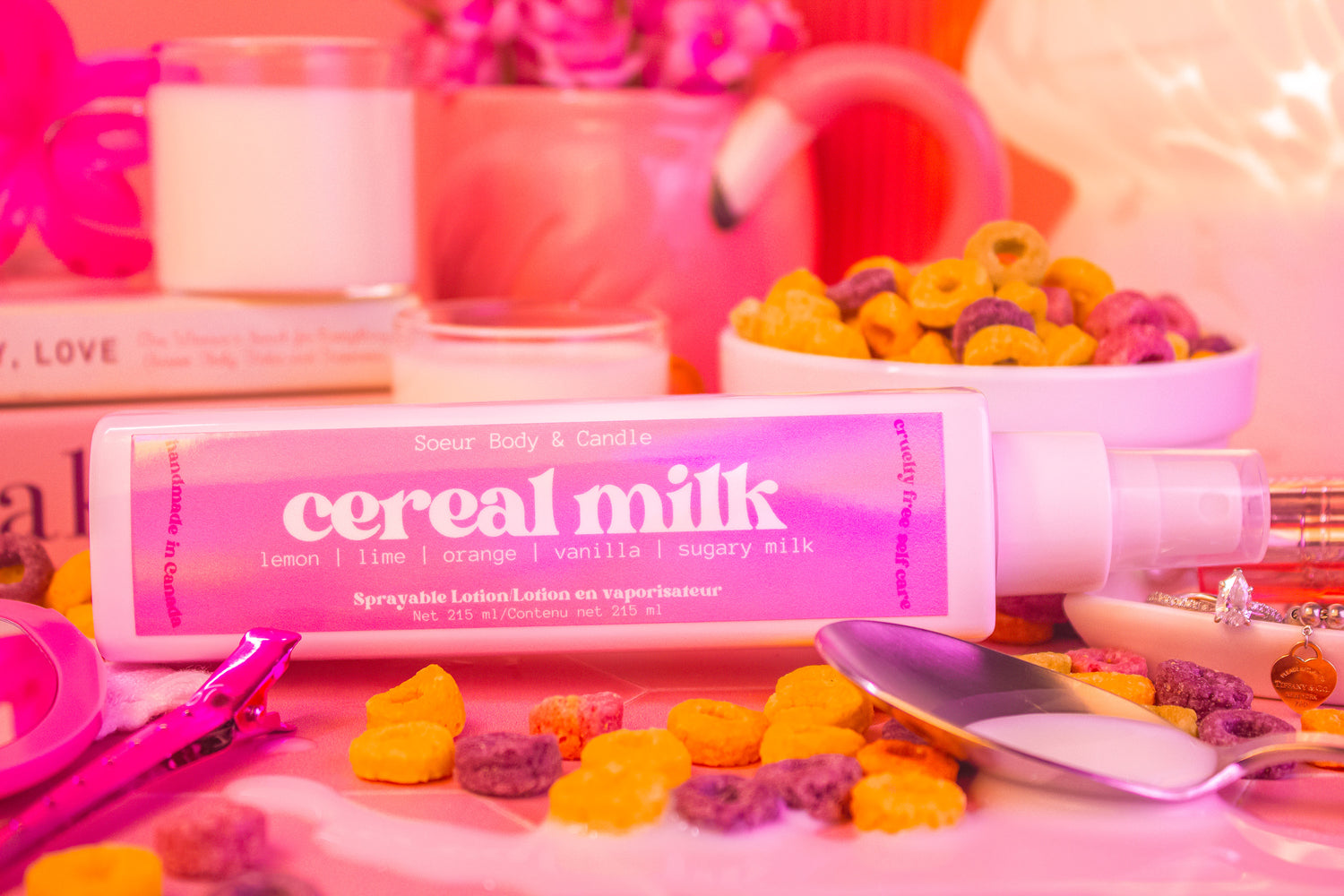 Cereal Milk Sprayable Lotion