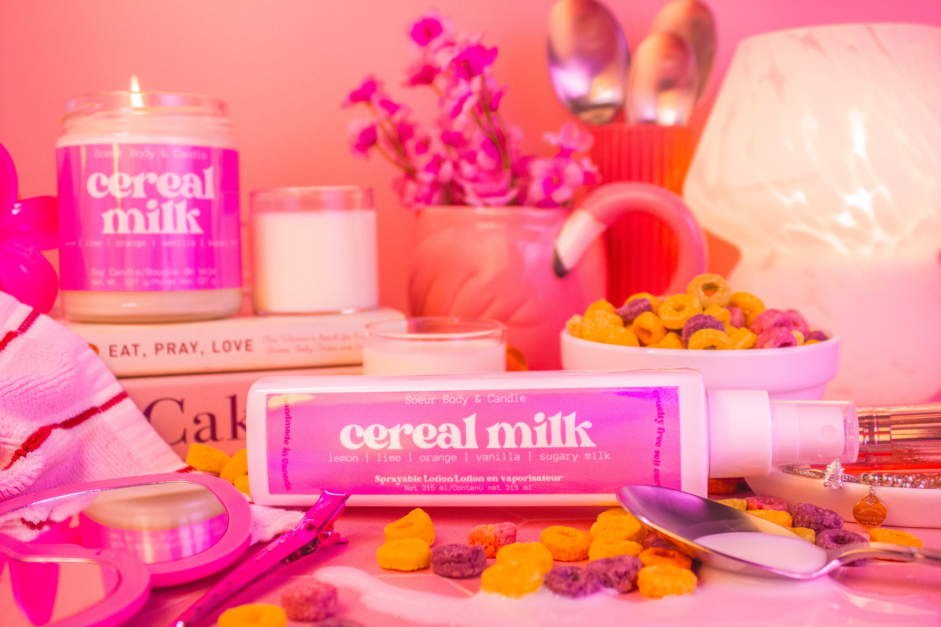 Cereal Milk Sprayable Lotion