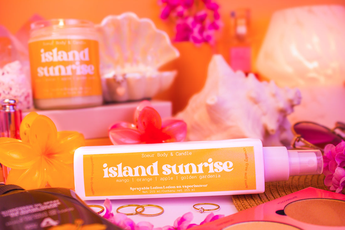Island Sunrise Sprayable Lotion