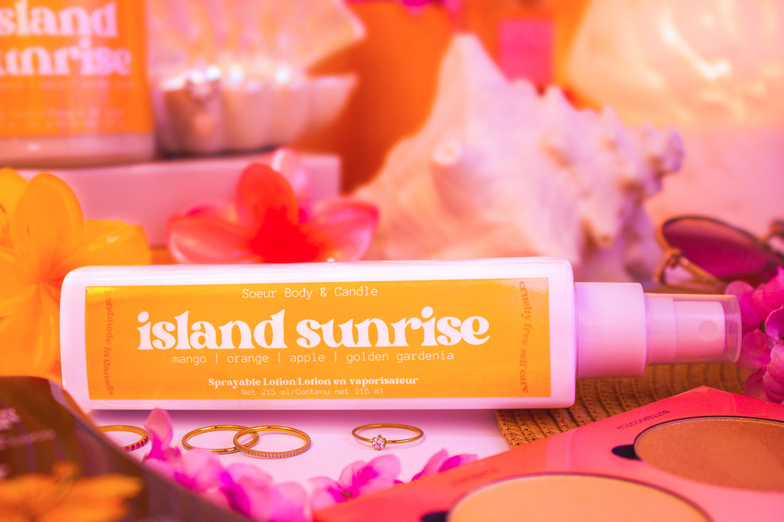 Island Sunrise Sprayable Lotion