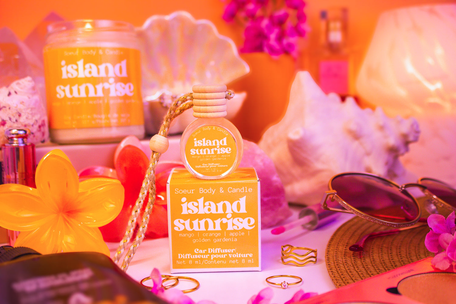 Island Sunrise Car Diffuser
