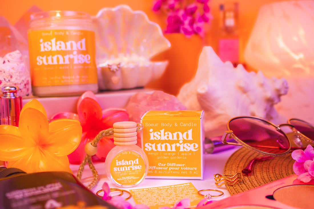 Island Sunrise Car Diffuser