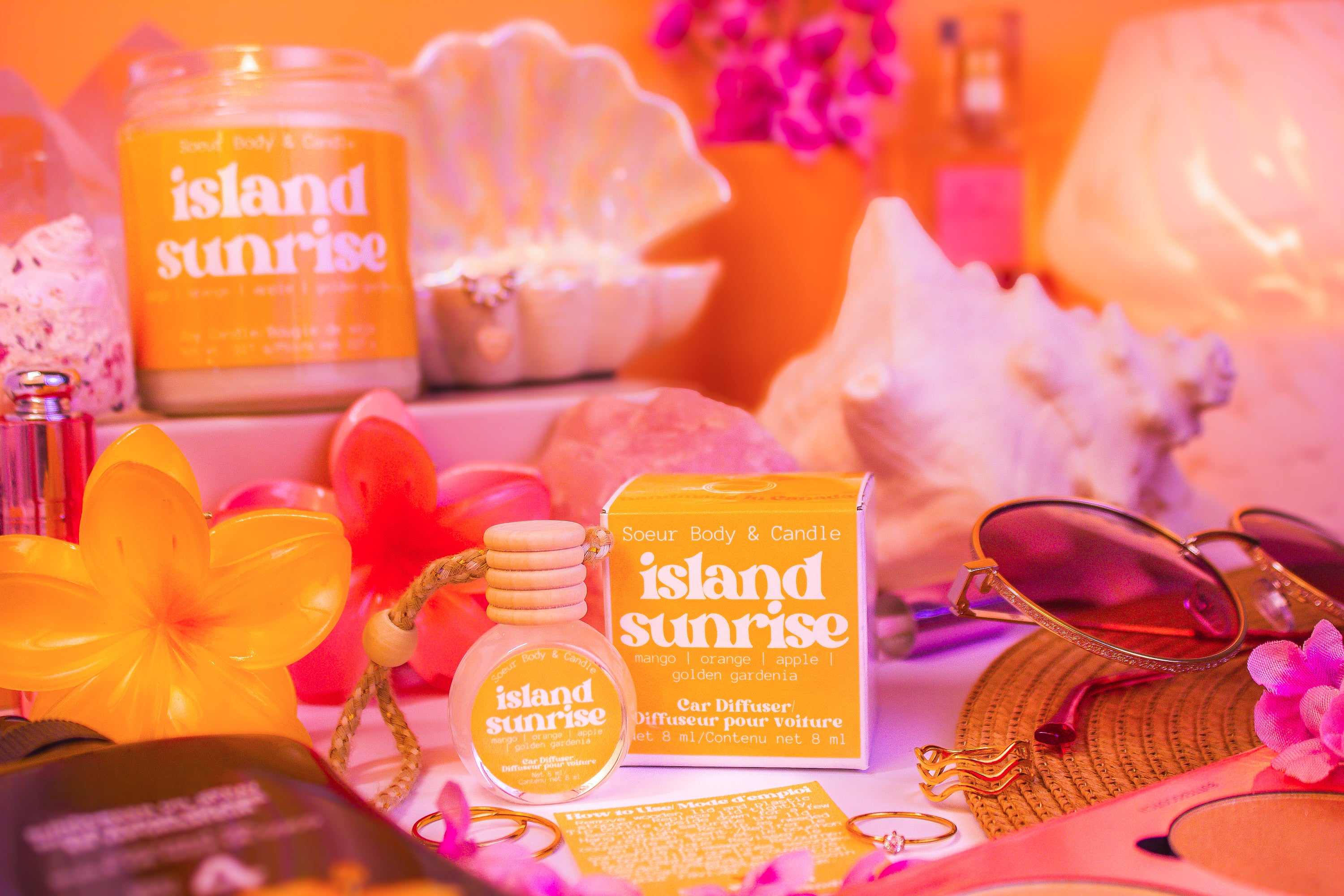 Island Sunrise Car Diffuser