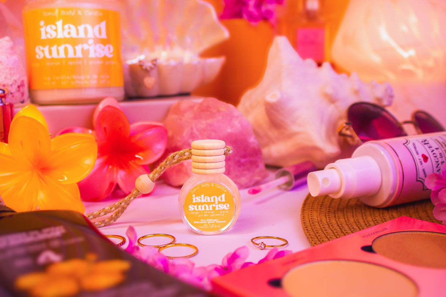 Island Sunrise Car Diffuser