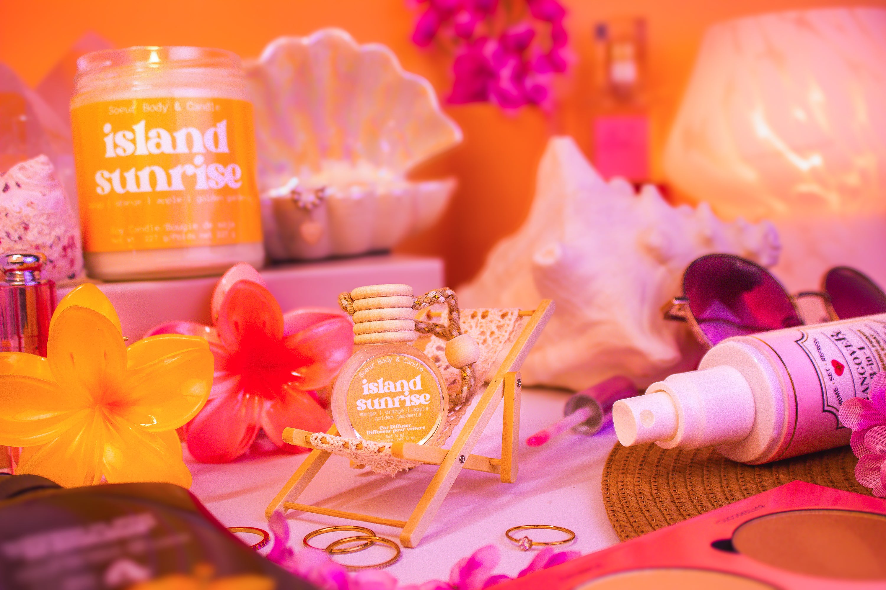 Island Sunrise Car Diffuser