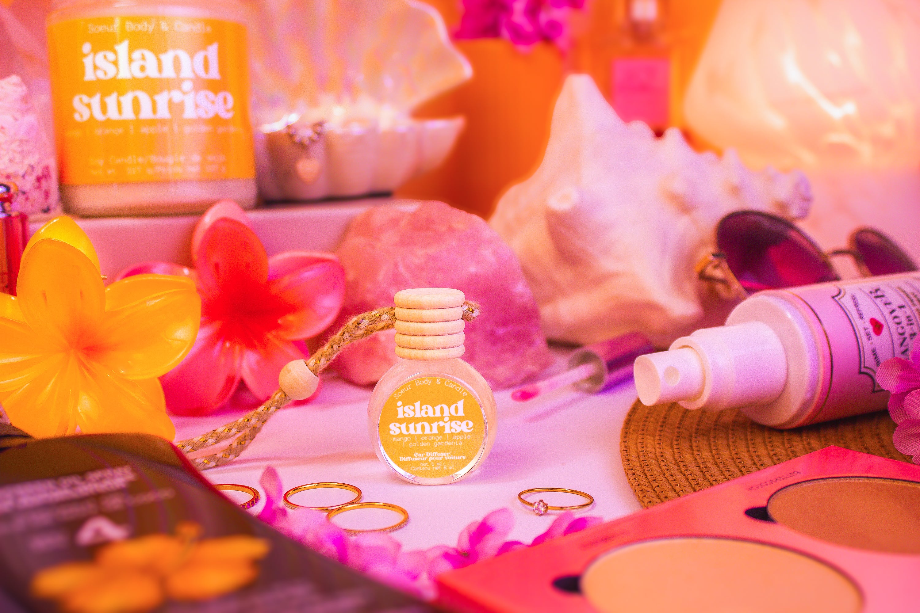 Island Sunrise Car Diffuser
