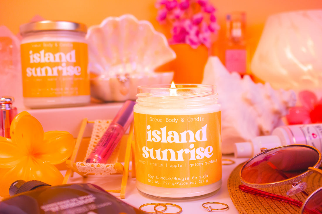 Island Sunrise Soy Candle