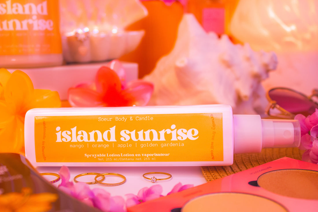 Island Sunrise Sprayable Lotion