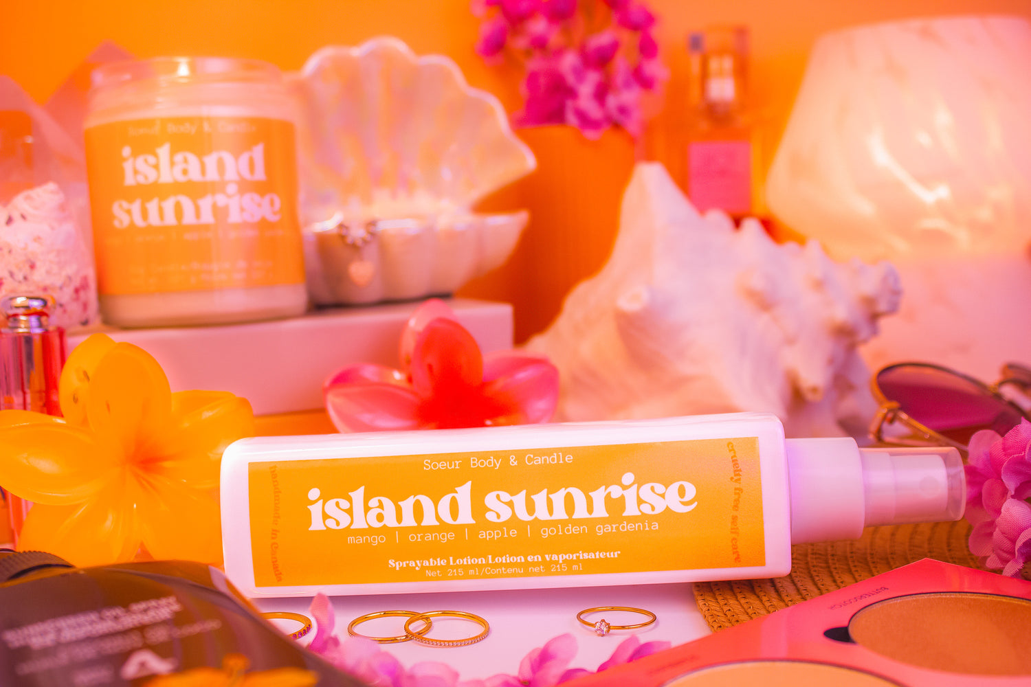 Island Sunrise Sprayable Lotion