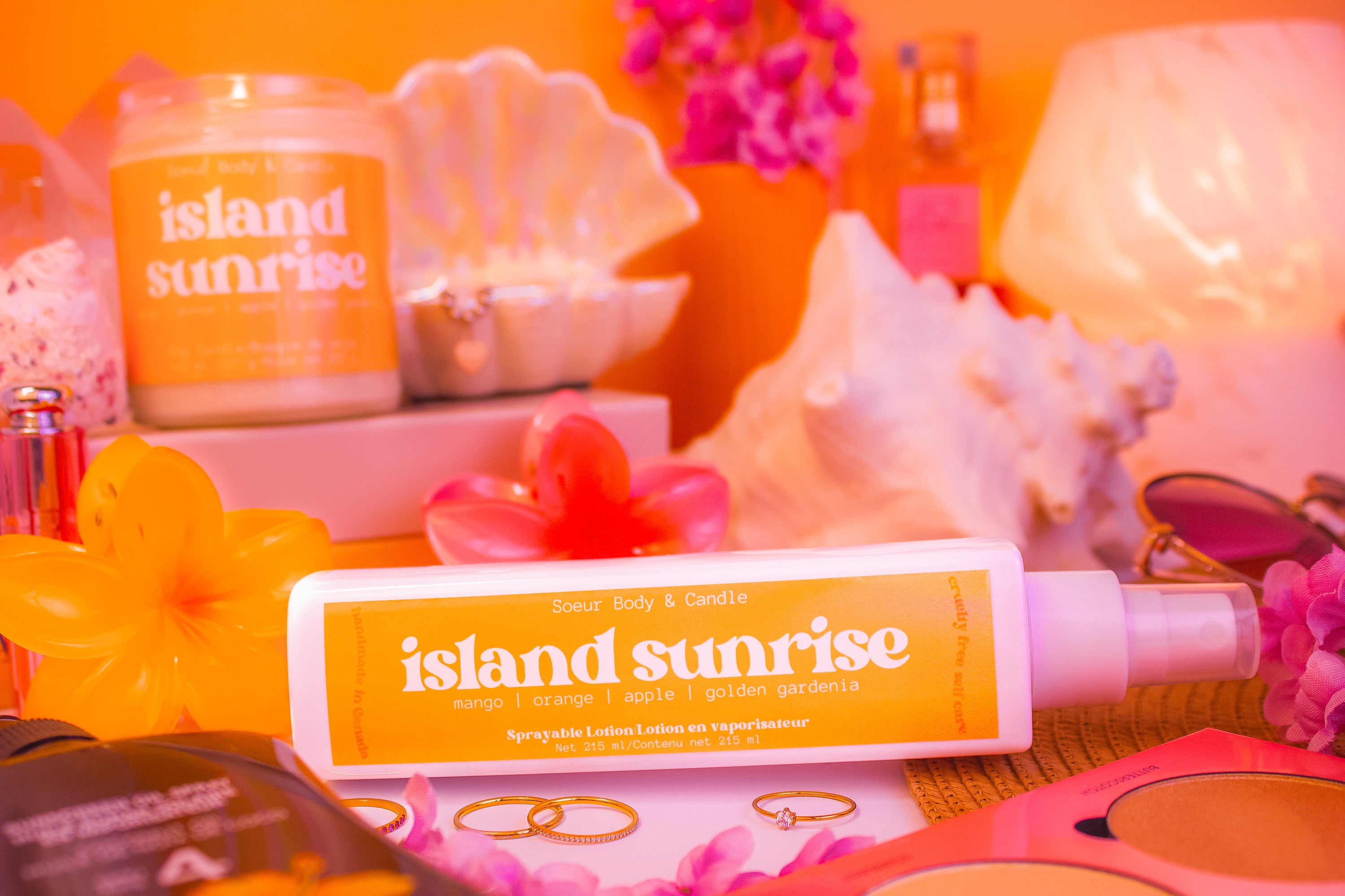 Island Sunrise Sprayable Lotion