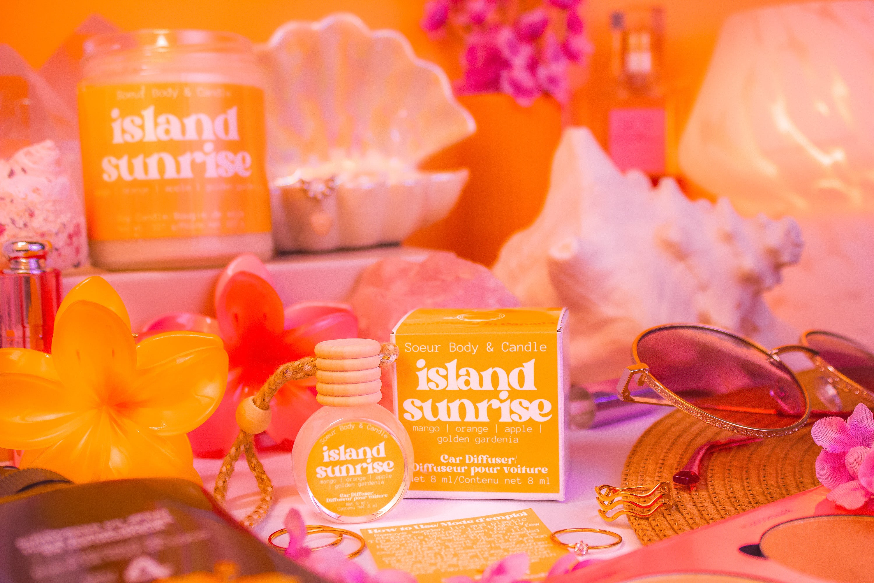 Island Sunrise Car Diffuser