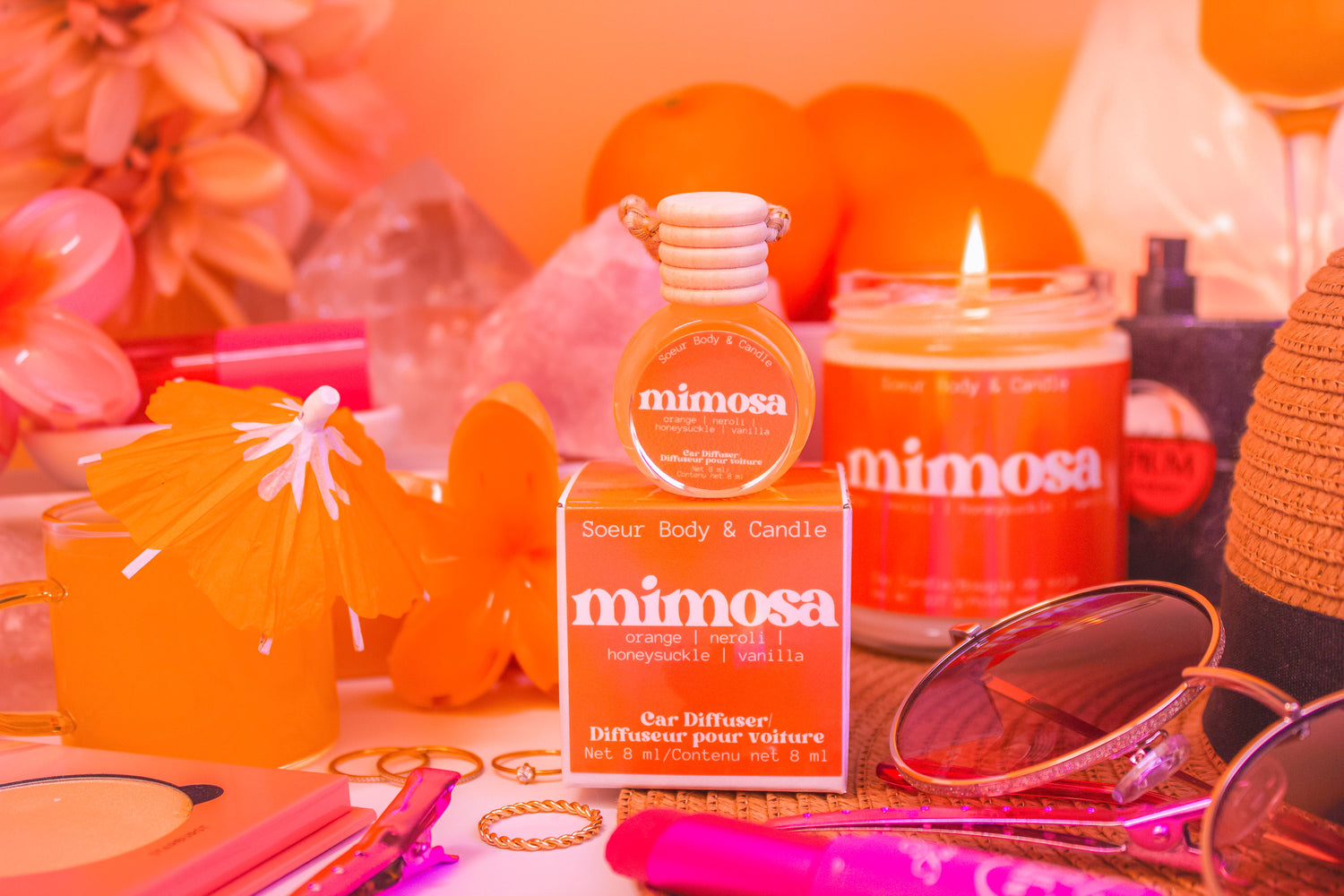 Mimosa Car Diffuser