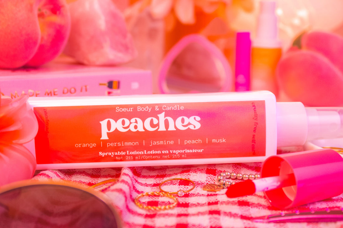 Peaches Sprayable Lotion