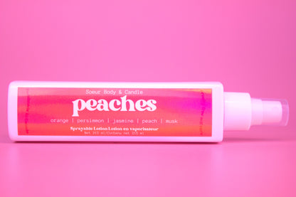 Peaches Sprayable Lotion
