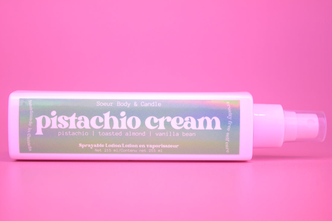 Pistachio Cream Sprayable Lotion