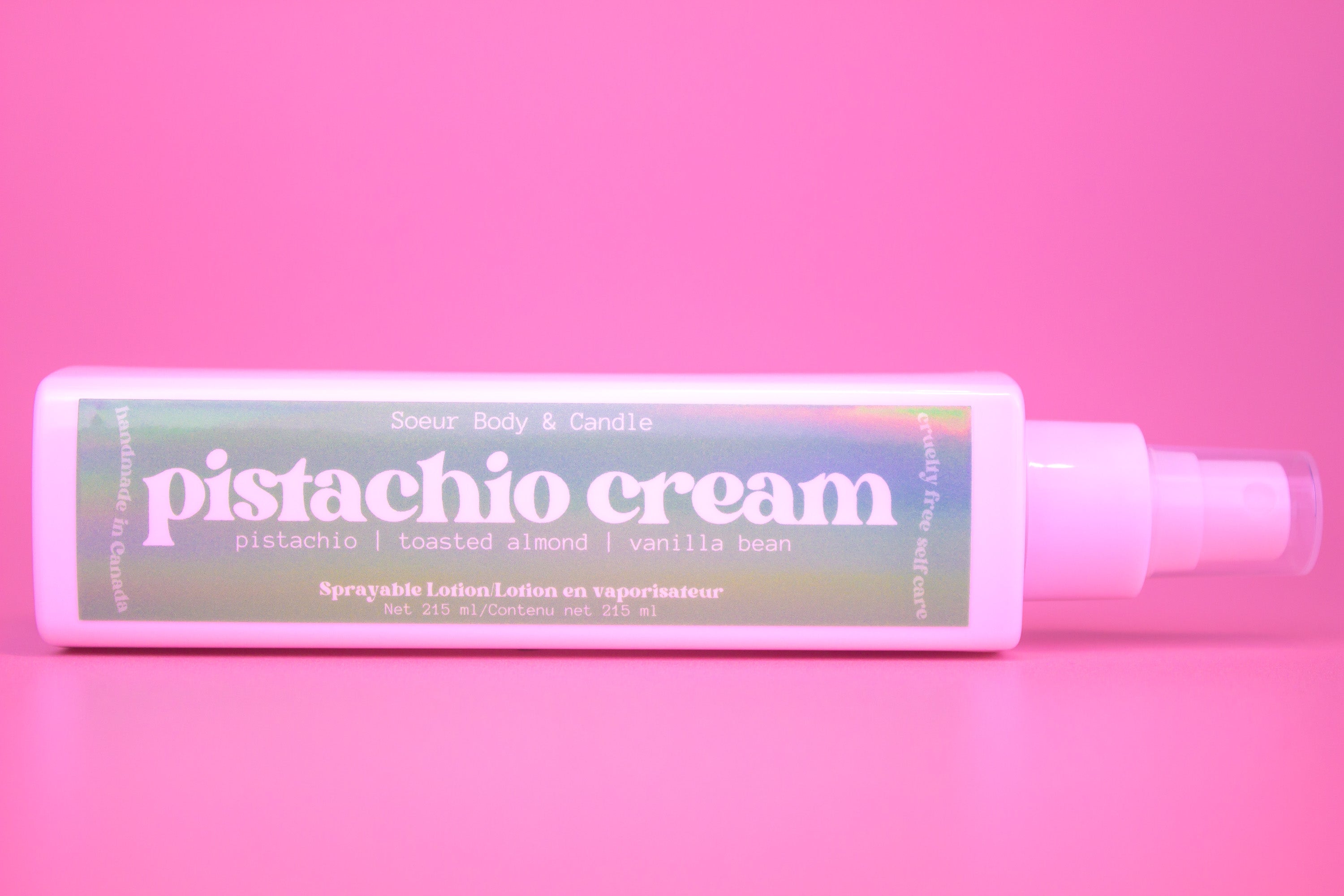 Pistachio Cream Sprayable Lotion