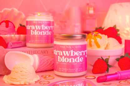 Strawberry Blonde Soy Candle