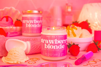 Strawberry Blonde Soy Candle