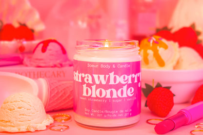 Strawberry Blonde Soy Candle
