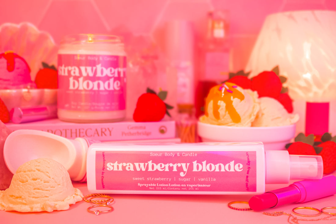 Strawberry Blonde Sprayable Lotion